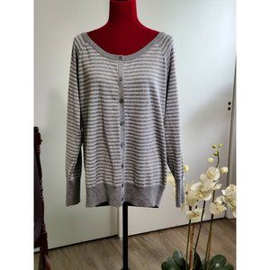 Lane Bryant Cardigan Women's size 18/20 Metallic